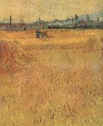 Arles:Vew from the Wheat Fields (nn04) Vincent Van Gogh